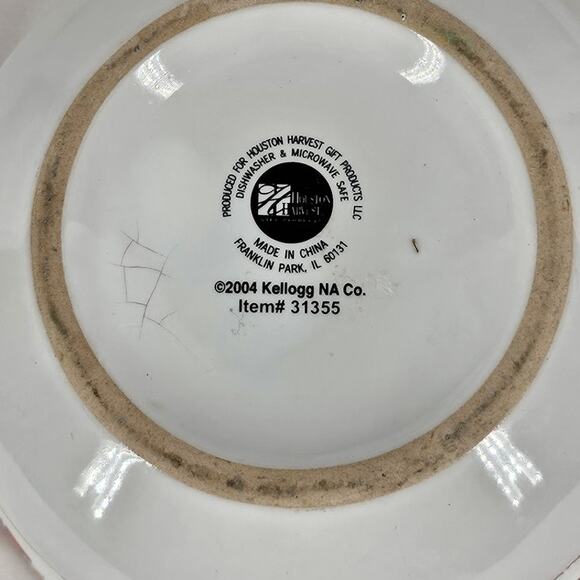 KELLOGG TOUCAN SAM THEMED CEREAL CERAMIC BOWL - COLORFUL & FUN! - Picture 4 of 6